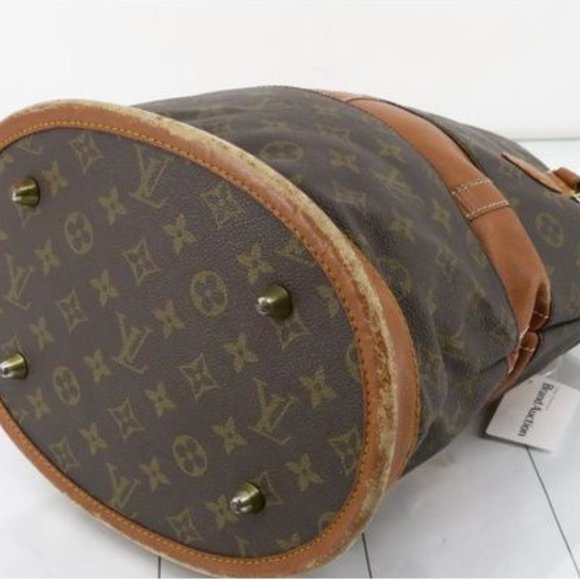 Louis Vuitton Monogram Bucket GM USA Vintage Tote Bag - Picture 11 of 16